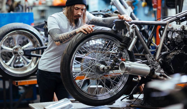 Używane części motocyklowe